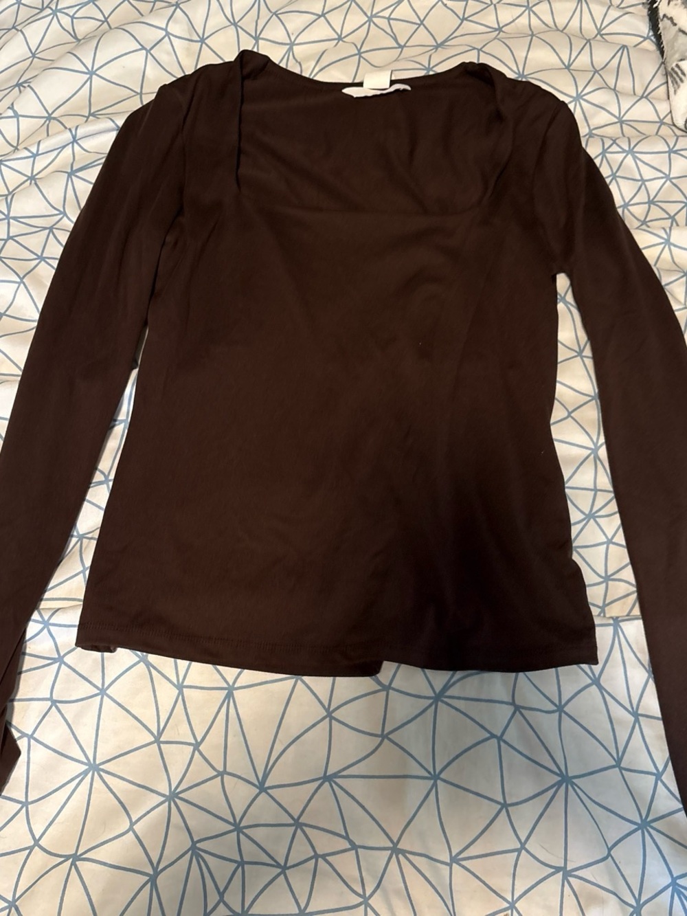 H&M Brown Long Sleeve Tee